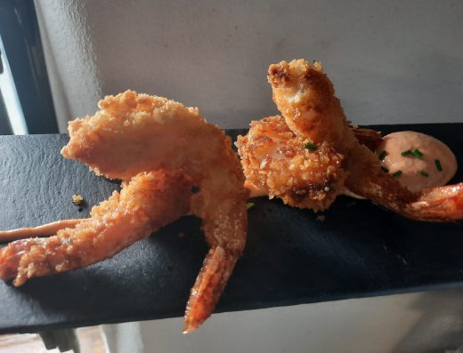 Mesón Casa Mi Madre - Langostinos panco con alioli de poquillo