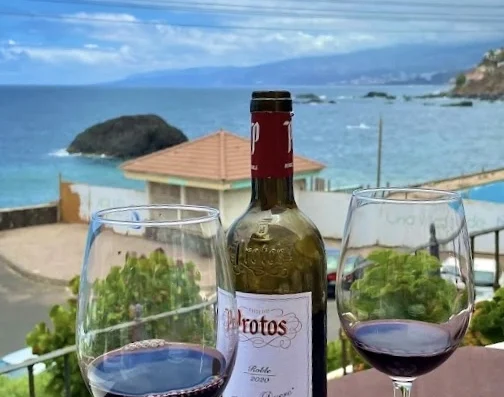 Vino del restaurante Las Aguas