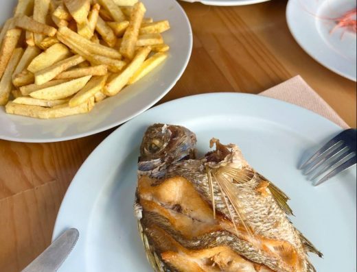Terraza Chibusque - pescado