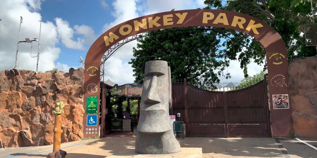 Monkey Park Tenerife Entrada